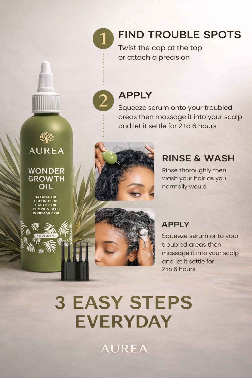 Aurea - Oil For Hair Growth
